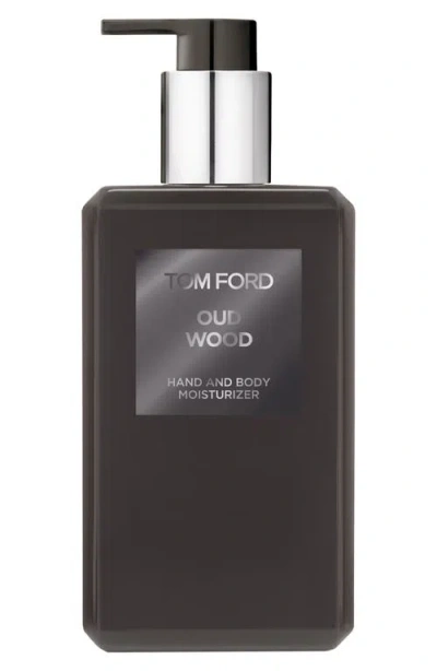 Tom Ford Oud Wood Hand & Body Moisturizer In Transparent