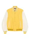 Tom Ford Striped-trim Buttoned Jacket In White