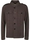 Tom Ford Outwear Outer Shirt In Brown