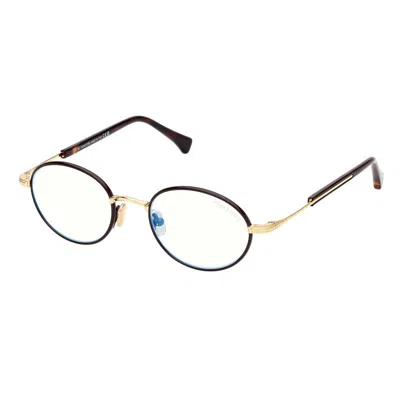 Tom Ford Oval Blue-light Block Eyeglasses In Multi