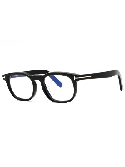 Tom Ford Oval Men's Eyeglasses In Acetate - Ft5930-d-b Style In Pattern