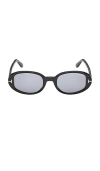 Tom Ford Eyewear Iggy Oval Frame Sunglasses In Multi