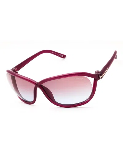 Tom Ford Oval Women's Mini Sunglasses In Brown