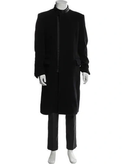 Pre-owned Tom Ford Overcoat In Black