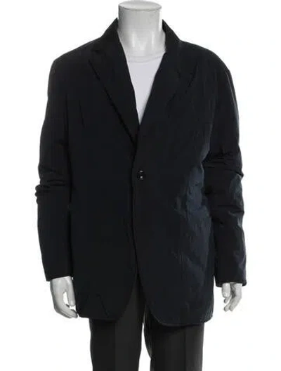Pre-owned Tom Ford Overcoat In Blue
