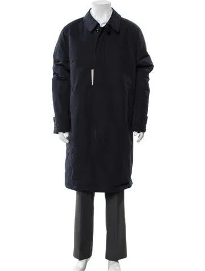 Pre-owned Tom Ford Overcoat W/ Tags In Blue