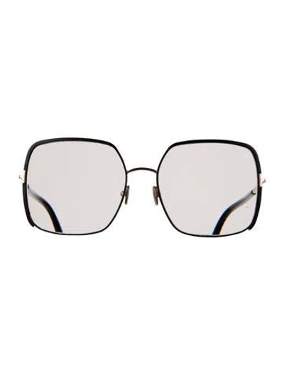 Pre-owned Tom Ford Oversize Eyeglasses In Black