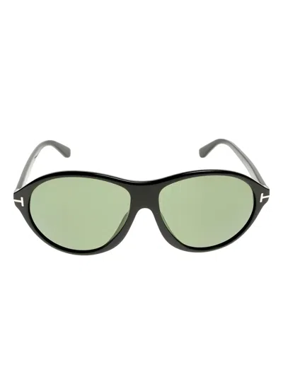 Tom Ford Oversize-frame Sunglasses In Black