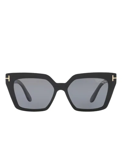 Tom Ford Oversize-frame Sunglasses In Black