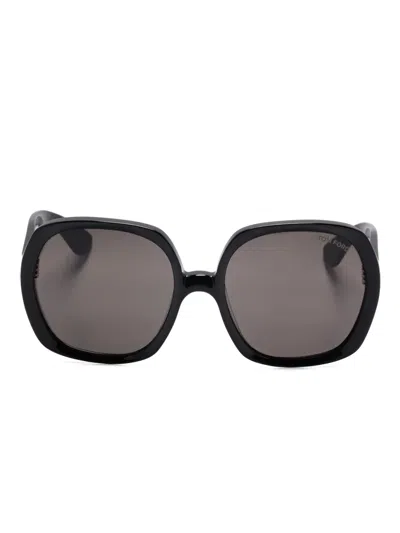 Tom Ford Oversize-frame Sunglasses In Black