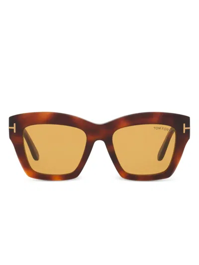 TOM FORD OVERSIZE-FRAME SUNGLASSES