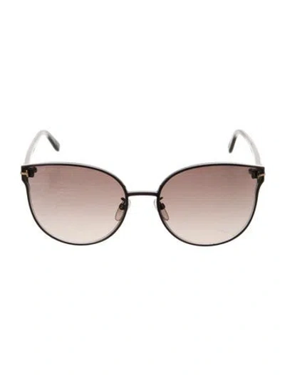Pre-owned Tom Ford Oversize Gradient Sunglasses