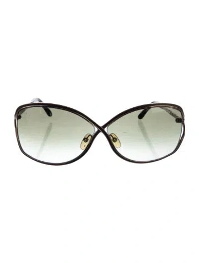 Pre-owned Tom Ford Oversize Gradient Sunglasses