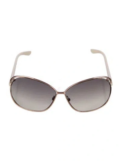 Pre-owned Tom Ford Oversize Gradient Sunglasses