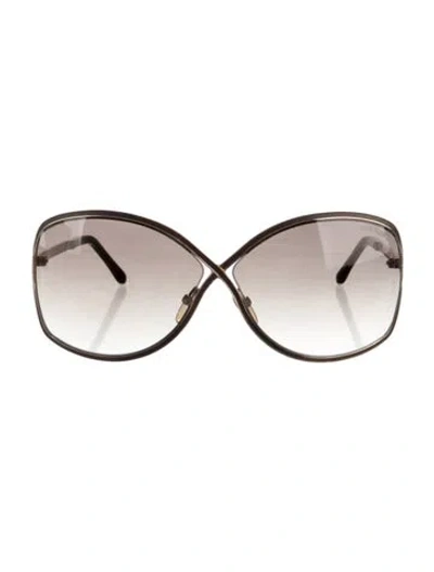 Pre-owned Tom Ford Oversize Gradient Sunglasses