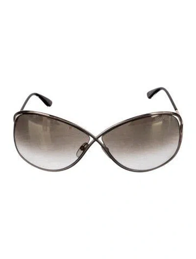 Pre-owned Tom Ford Oversize Gradient Sunglasses