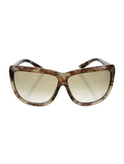 Pre-owned Tom Ford Oversize Gradient Sunglasses