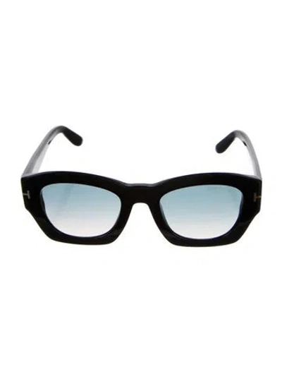 Pre-owned Tom Ford Oversize Gradient Sunglasses In Black