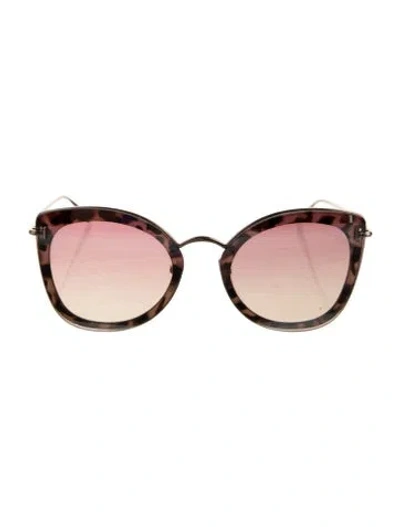 Pre-owned Tom Ford Oversize Gradient Sunglasses In Brown
