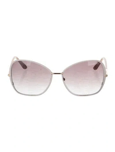 Pre-owned Tom Ford Oversize Gradient Sunglasses In Multi