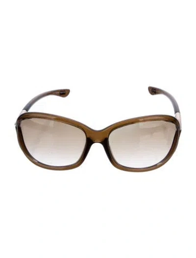Pre-owned Tom Ford Oversize Gradient Sunglasses In Multi
