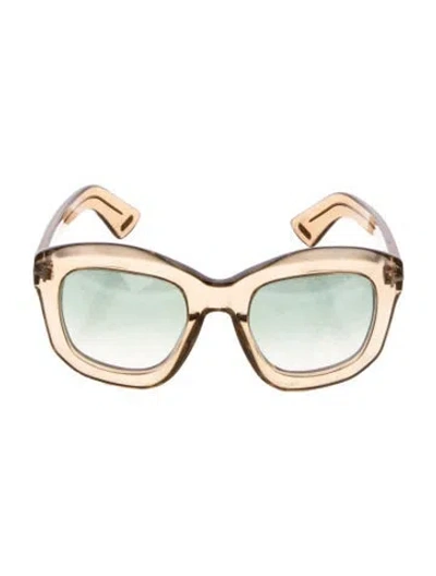 Pre-owned Tom Ford Oversize Gradient Sunglasses In Multi