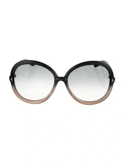 Pre-owned Tom Ford Oversize Gradient Sunglasses In Multi