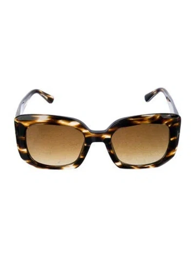 Pre-owned Tom Ford Oversize Gradient Sunglasses In Multi