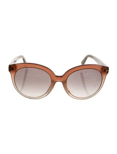 Pre-owned Tom Ford Oversize Gradient Sunglasses In Multi