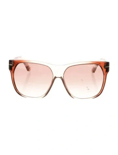 Pre-owned Tom Ford Oversize Gradient Sunglasses In Neutral