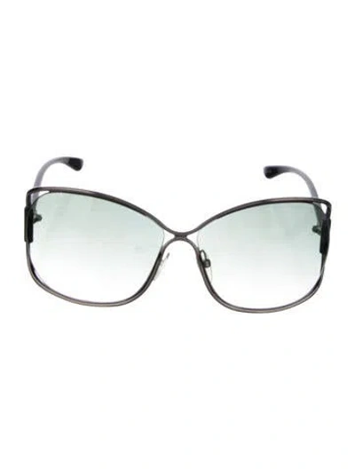 Pre-owned Tom Ford Oversize Gradient Sunglasses In Neutral