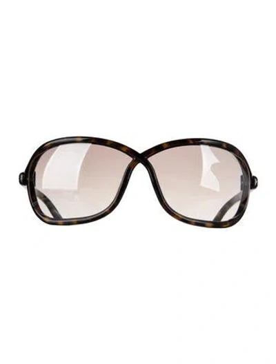 Pre-owned Tom Ford Oversize Gradient Sunglasses W/ Tags In Multi