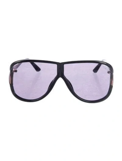 Pre-owned Tom Ford Oversize Tinted Sunglasses In Multi