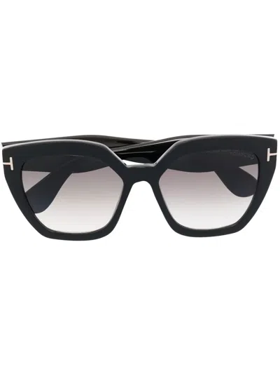 Tom Ford Oversized-frame Sunglasses In Black