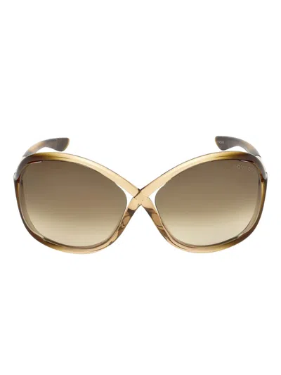 Tom Ford Oversized-frame Sunglasses In Neutral