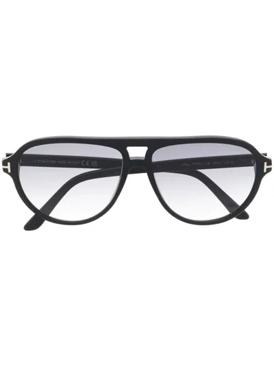 Tom Ford Oversized Sunglasses In Black