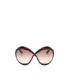 Tom Ford Oversized Sunglasses In Pink