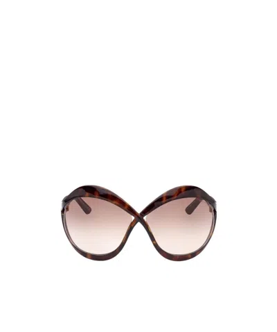 Tom Ford Oversized Sunglasses In Pink