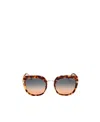 Tom Ford Oversized Tinted Sunglasses In Multicolor