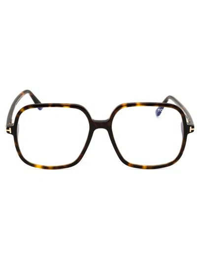 Tom Ford Oversized Women's Eyeglasses Ft5764-b In Multi