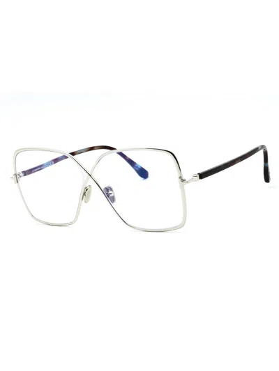 Tom Ford Oversized Women's Eyeglasses - Ft5841-b Design In Orange