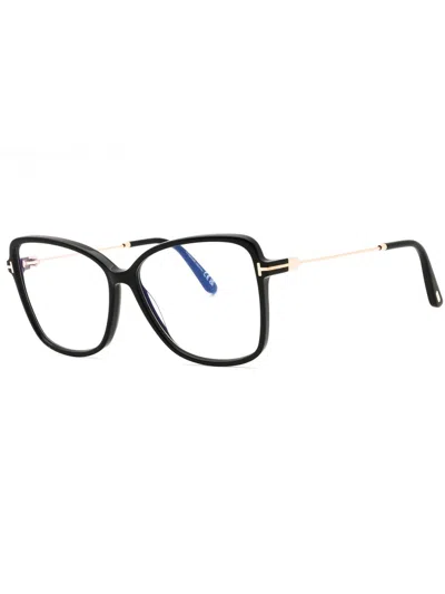 Tom Ford Oversized Women's Eyeglasses - Modern Acetate Design In Orange