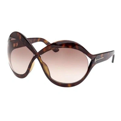 Tom Ford Oversized Women's Sunglasses - Perfect For Any Occasion In Brown