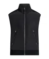 Tom Ford Padded Knited Gilet In Black