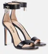 Tom Ford Padlock 105 Leather Sandals In Black