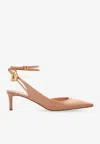 Tom Ford Padlock 80 Leather Pumps
