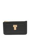 Tom Ford Padlock-detail Card Holder In Black