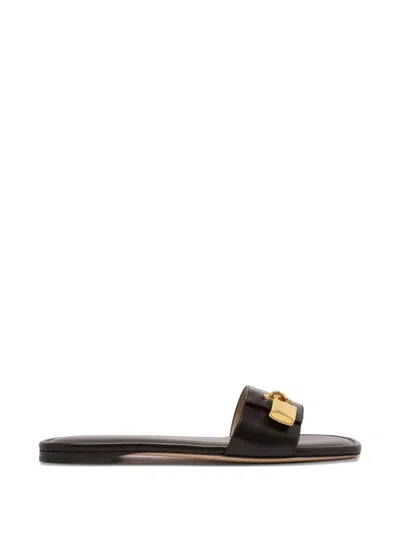 Tom Ford Padlock-detail Sandals In Multi
