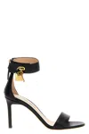 Tom Ford Lock Hardware Leather Open Toe Sandals