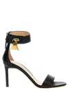 Tom Ford Lock Hardware Leather Open Toe Sandals